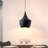 Barrientos 1 - Light Matte Black Single Pendant
