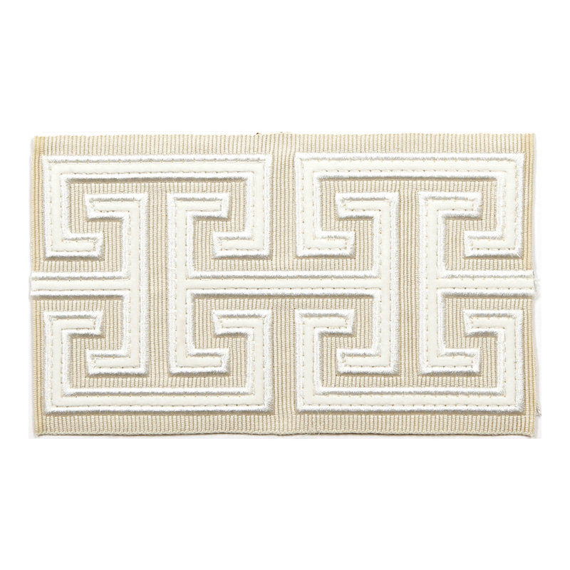 Tissu thermolaqué castille, Crème