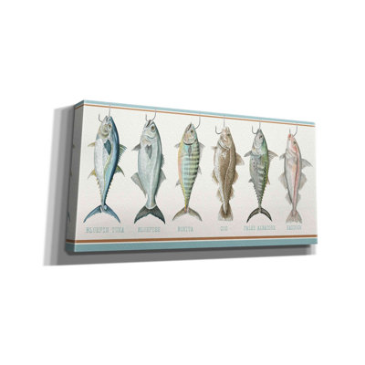 Dovecove 'Bunch of Fish' by Cindy Jacobs, Giclee Canvas Wall Art