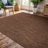Brown Indoor/Outdoor Rug-1726326498