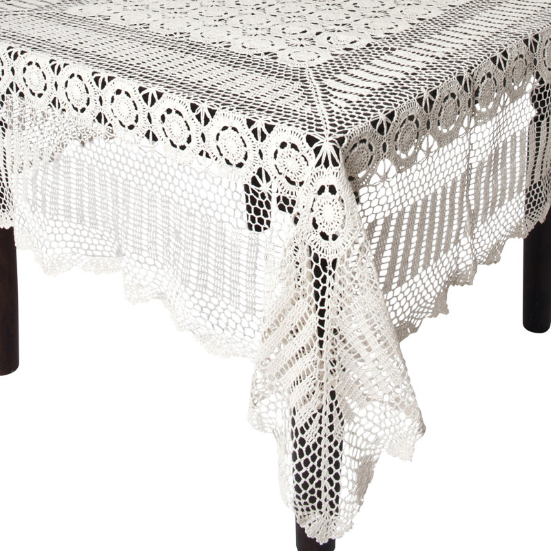 Cavaillon Tablecloth, Ecru, 144" L x 72" W