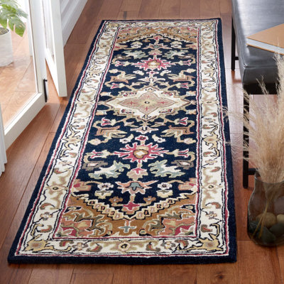 Oriental Handmade Tufted Wool Area Rug