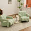 Fauteuil rembourré Boucle-602140585