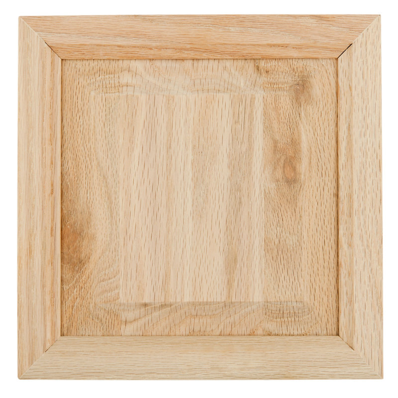 Garde-manger en bois massif avec tiroir Coastal, Non fini