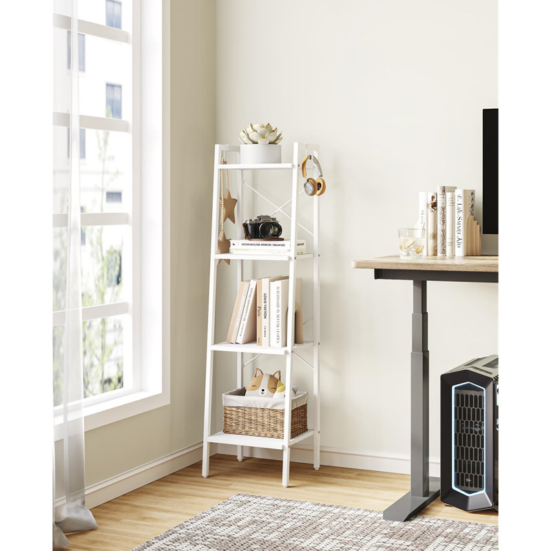 119.88cm H x 34cm W Ladder Bookcase