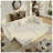 89" 3-in-1 Convertible Sofa Bed with Recliner Function, Velvet Upholstery in Beige and White