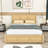 Bloomie Storage Platform Bed-157185833