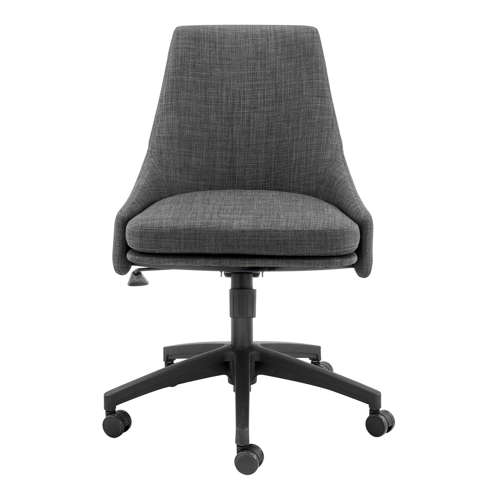 Olesya Swivel Office Chair, Charcoal
