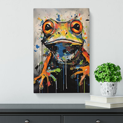 Frog Expressionism No.3 - Print