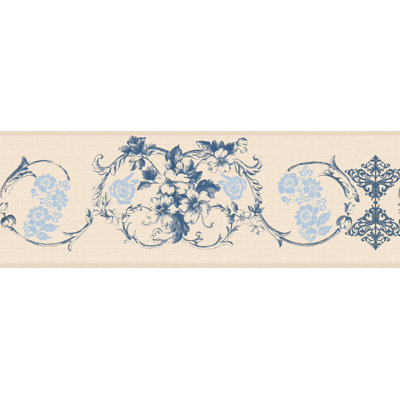 Peel & Stick Floral Border