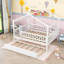 Lit maison en bois avec lit gigogne Iakup-1977727891
