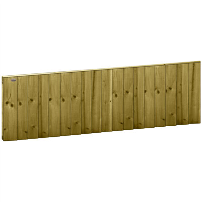 ELEP Brown Wood Pet Barrier