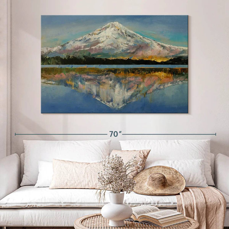 Alvord Mount Hood, 34" H x 51" W