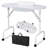 Foldable Oval Iron Writing Desk-1890880854