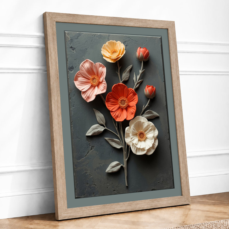 Stylized Bloom Botanical - Print, Oak, A3 - 42.0 x 29.7 cm