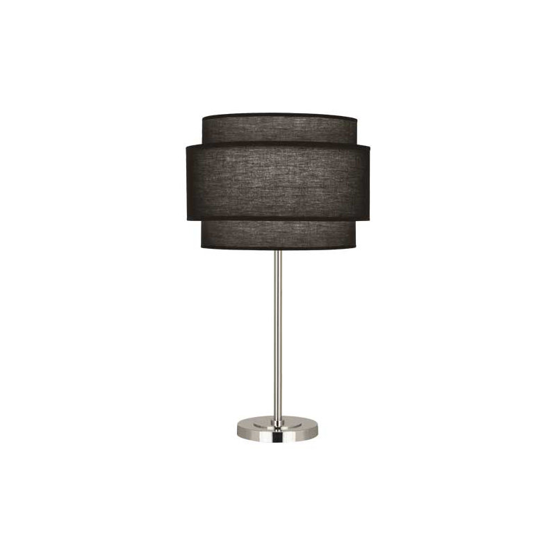 Lampe de table 28,75 po Decker, Nickel poli