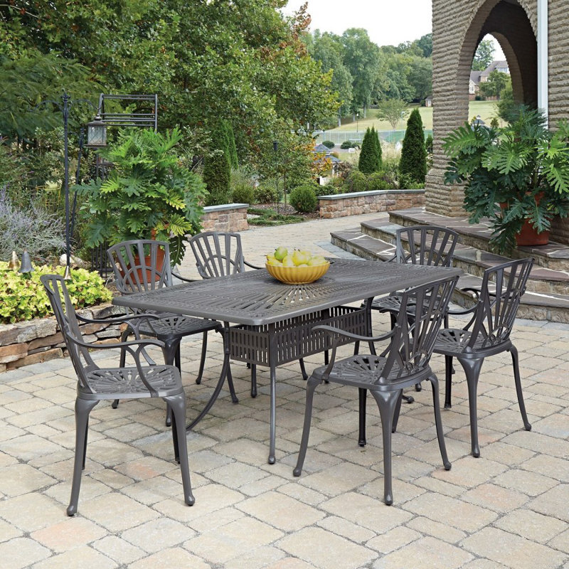 Ensemble repas pour 6 personnes Laux, Taupe