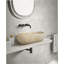 Lavabo de salle de bain Ã  poser avec trou de vidange prÃ©-percÃ©-125216429