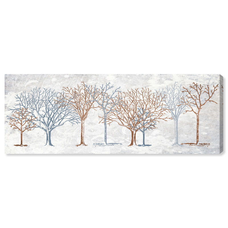 Paysage, impression sur toile tendue, H 16 po x l 36 po x P 1,5 po