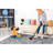 Loom & Grey/Silver/ 2X8 Area Rug - Non-Shedding, Stain , Gives A Warm Feeling To Living Room, Bedroom, Dining Home Office Improves Look