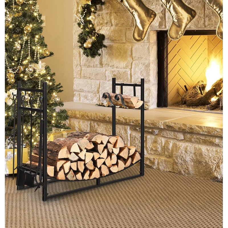 36'' W Metal Log Rack