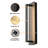 Black Modern Outdoor Led Wall Sconce-389196529