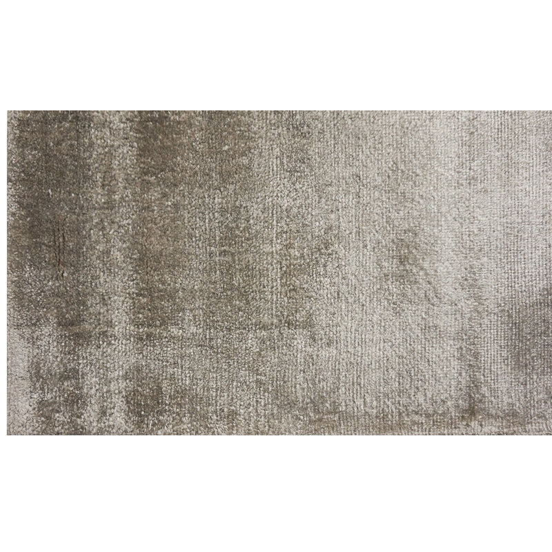 Abstract Area Rug in Gray, Rectangle 2' x 3'