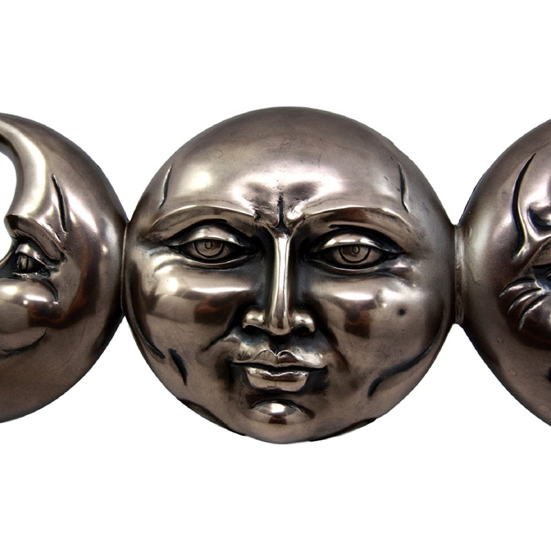 Figurine néo-païenne céleste de la lune de la lune