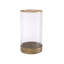 Hurricane de table en métal et verre lausannois-73006030-71059368