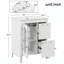 Meuble-lavabo 24 po avec lavabo-245137751