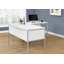 Bureau d'ordinateur Homi, 48 po, structure en métal, stratifié-107145645