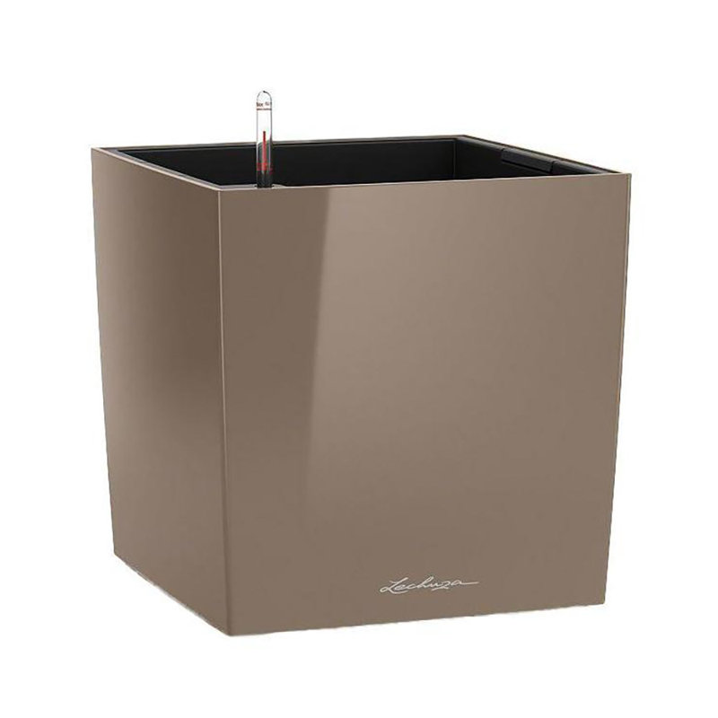 Planter Box, Beige, 30cm H x 30cm W x 30cm D