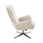 Fauteuil d'appoint pivotant confortable