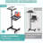 45'' H x 18.9'' W Laptop Cart with Wheels