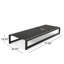 Chaise longue de patio en aluminium
