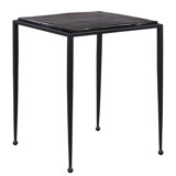 Wavelet Glass End Table