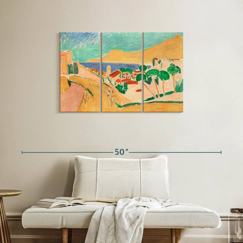 Gillard Collioure En Aout, H 24 po x l 38 po