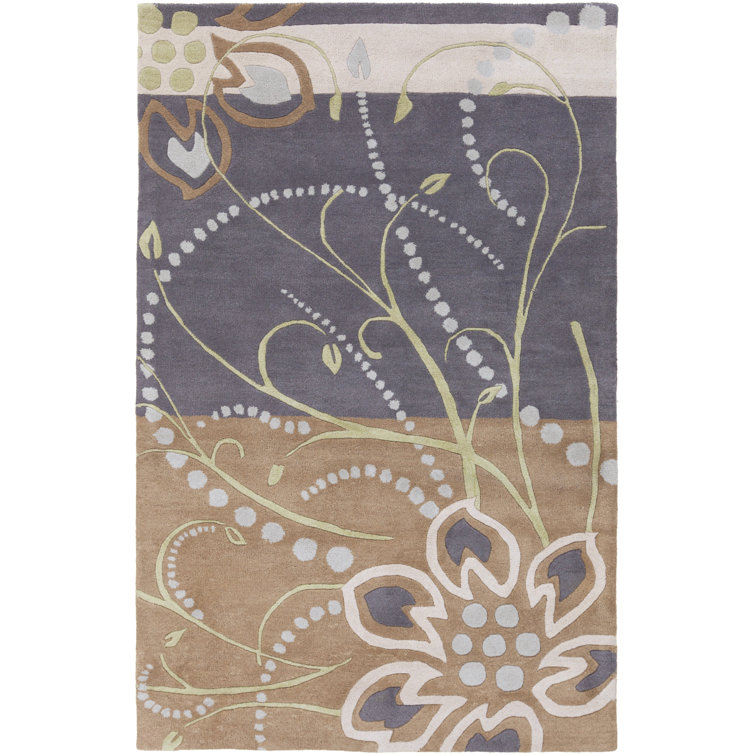 Elsberry Wool Floral Indoor Rug