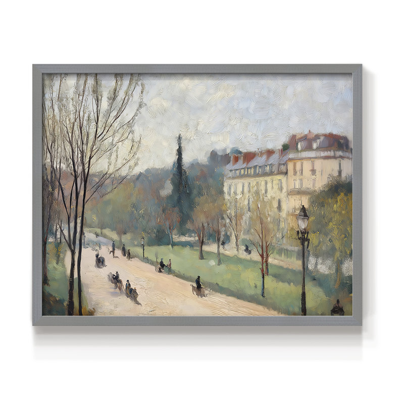 Paysage, série XXIV, reproduction encadrée, H 16 po x l 20 po, Grey