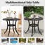 Round Metal Outdoor Chat Table , 60cm cm W 60cm cm D