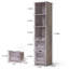 Armoire de salle de bain avec 3 tiroirs et 2 tablettes
