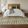 Premium Machine Washable Prisco Taupe Rug