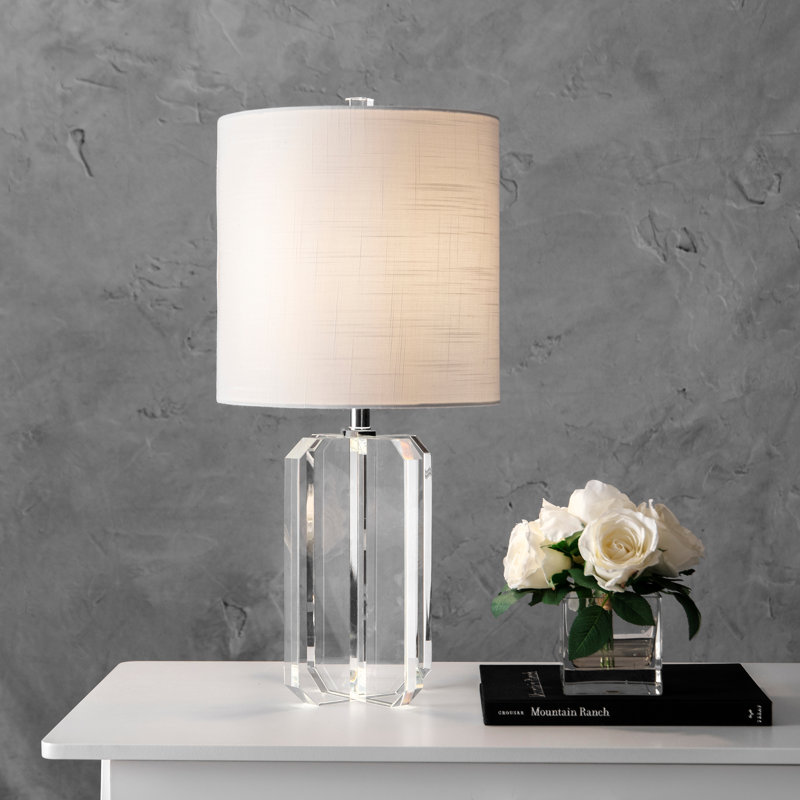 Lampe de table transparente 25 po Fikes