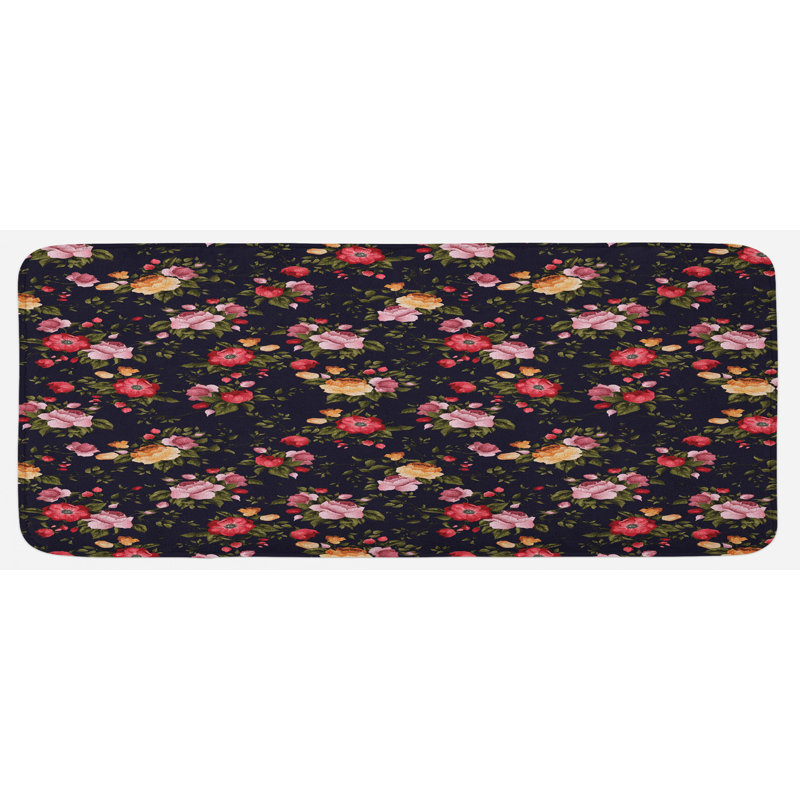 Tapis de cuisine aquarelle