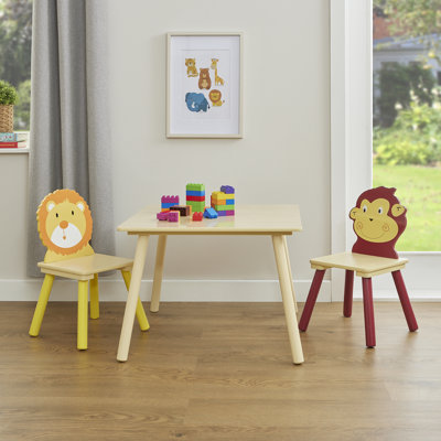 Jungle Table and Two Chairs Set