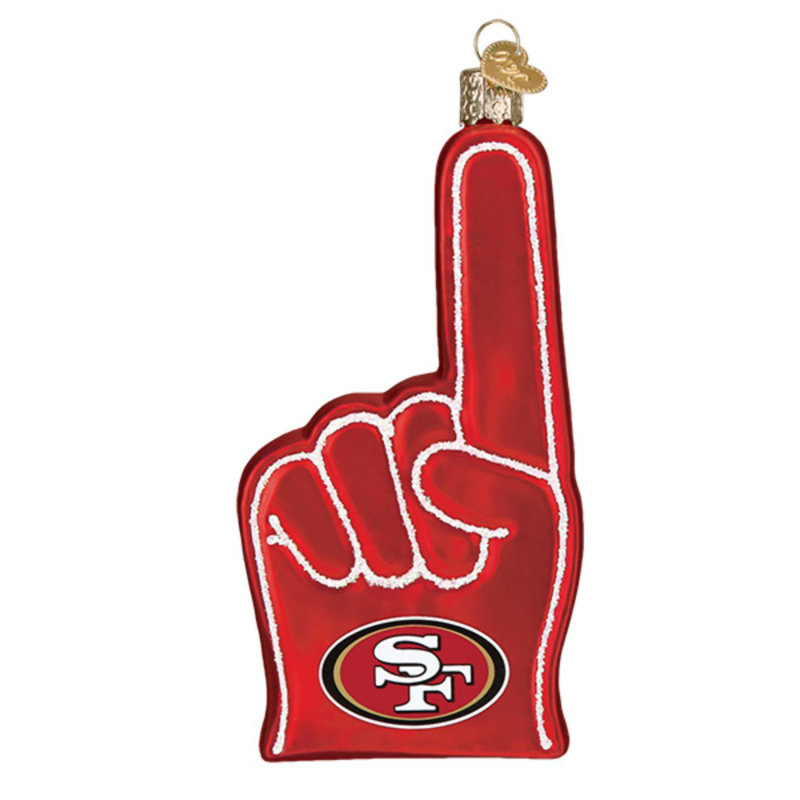 Ornement suspendu en mousse NFL, 49ers de San Francisco