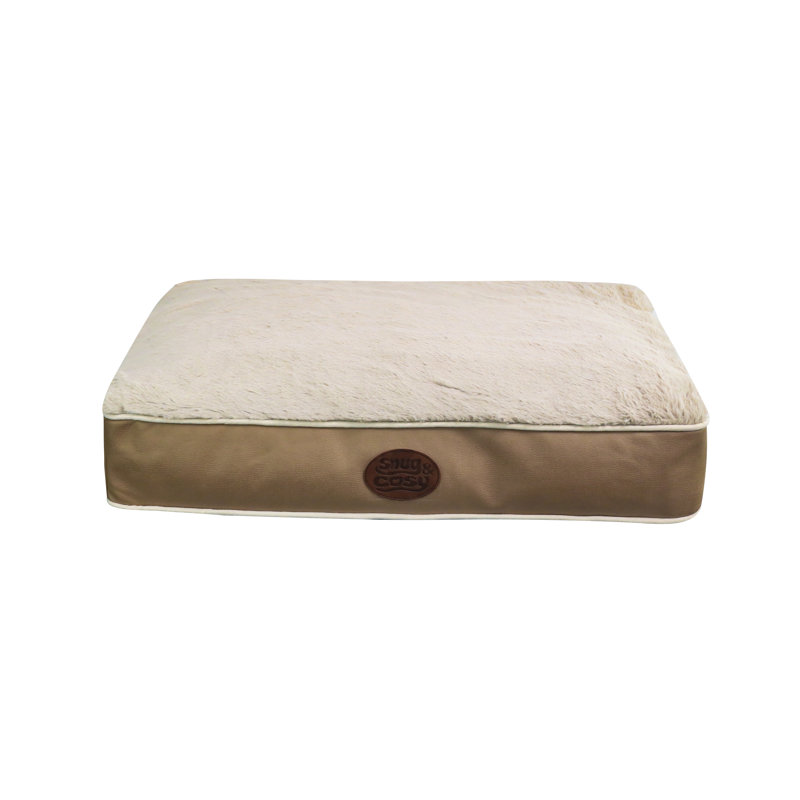 Dante Faux Leather Pet Bed