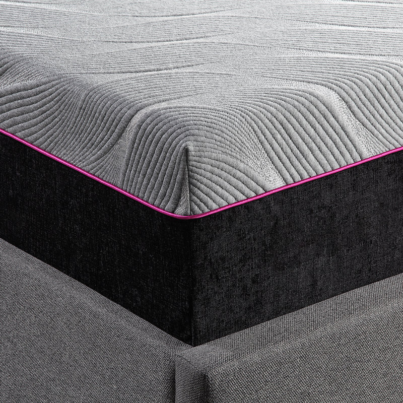 Ensemble de base réglable avec matelas à 4 couches, matelas et base en mousse viscoélastique de grande taille, lit de taille