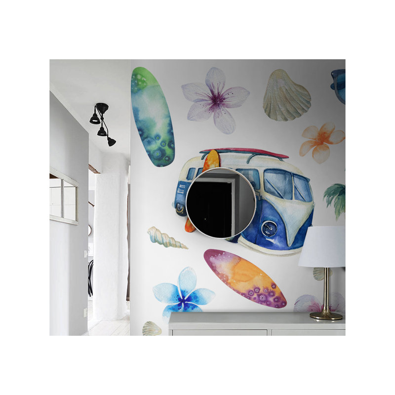 Attah 1.04m x 152cm Matte Mural, 208 x 146cm