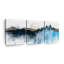 «Abstract Landscape Pine Trees Mountain», ensemble de 3 pièces sur toile par Cindy C-93057735